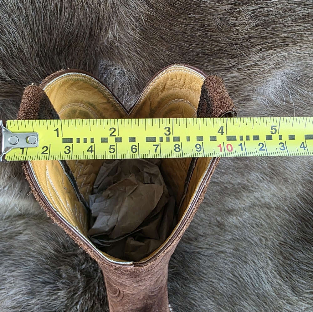 Heritage Boot Company - Womens Suede Western Cowboy Boots - Picture 5 of 10